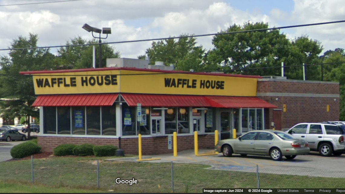 The shooting happened around 12:40 a.m. on Friday, Sept. 13, at the Waffle House off Interstate 74 in Laurinburg, North Carolina, officials say.
