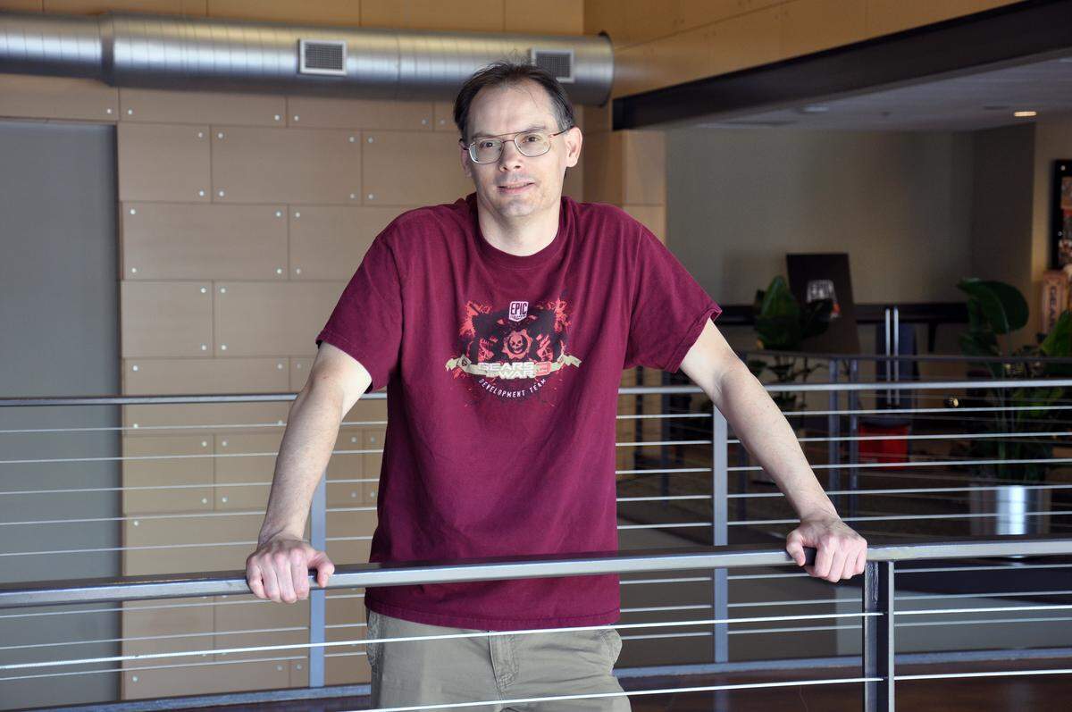Tim Sweeney, CEO of Epic Games in Cary
