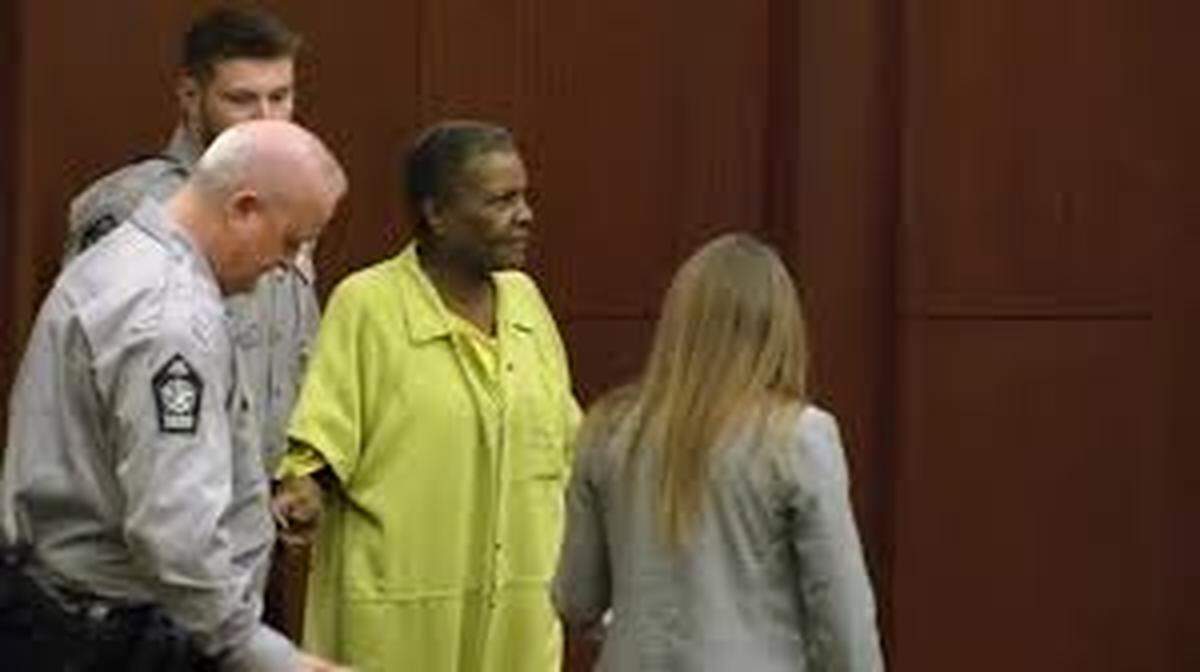 Sandra Hunter, 66, appears in court March 2, 2026, after being charged with murder in the death of Arthur Upchurch, 72, of Raleigh. A judge set Hunter’s bail at $50,000 secured Wednesday.