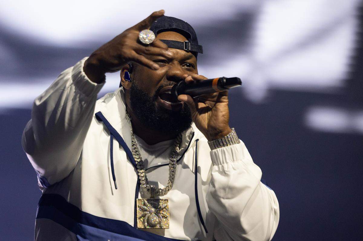 Wu-Tang Clan in concert on their “Wu-Tang Forever: The Final Chamber Tour”, Saturday night, June 7, 2025.