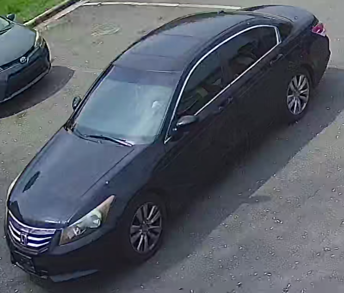 Anyone with information about this black Honda Accord is asked to contact Durham Police Investigator D. Hall at 919-560-4440 ext. 29319 or CrimeStoppers at (919) 683-1200 or online at durhamcrimestoppers.org.