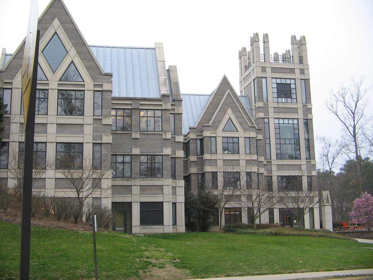 Duke University’s Sanford School of Public Policy, located on West Campus.