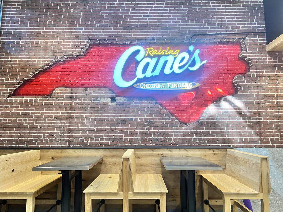 The Raleigh location will be the fourth Raising Cane’s restaurant in North Carolina.
