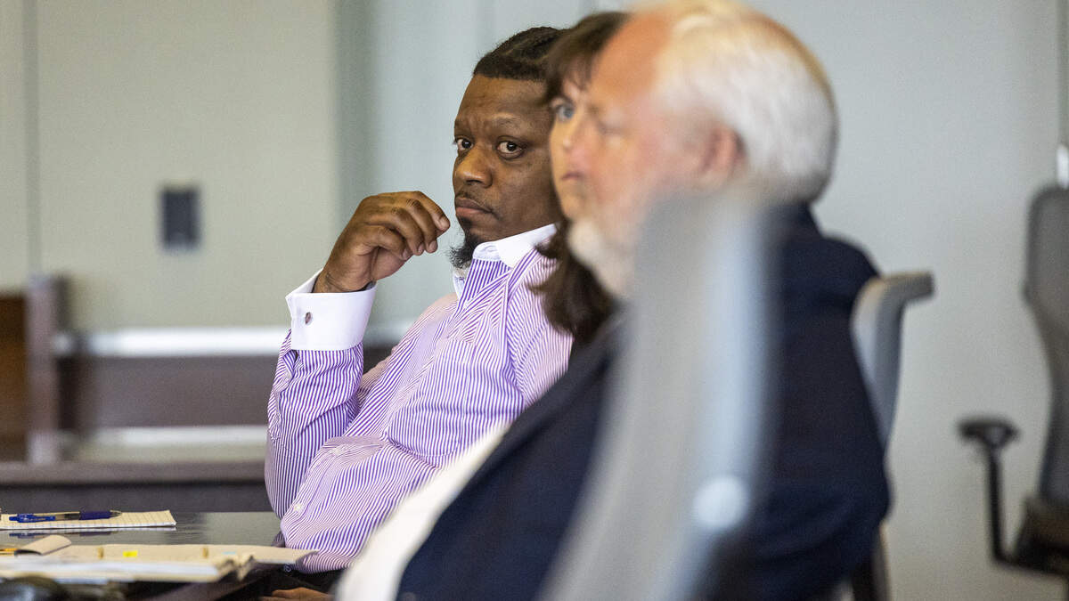 Darrius Lavale Tyson, 34, appears in Durham County Superior Court on Monday, June 29, 2026, before jury selection. Tyson is charged with murder, conspiracy to commit murder and first-degree kidnapping in connection with the March 2022 disappearance of 33-year-old Shawn Burton. Tyson, who prosecutors say identified himself as the highest-ranking member of the Bloods gang in North Carolina, is accused of working with at least three other men to kill Burton.