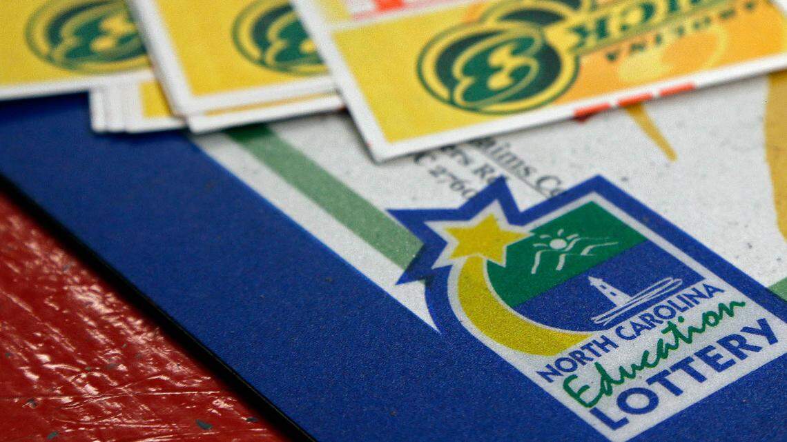 The woman said she was shocked when she saw the true prize. “My heart just stopped.” (AP Photo/Gerry Broome)