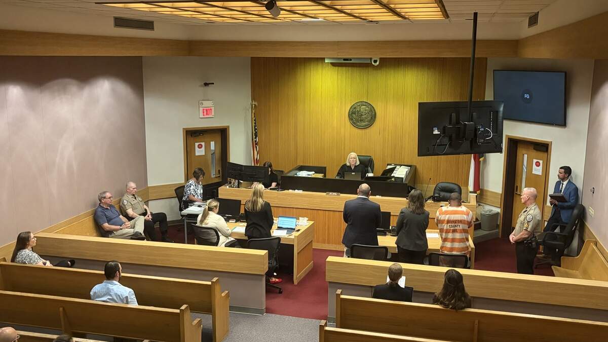 A Smithfield man charged with first-degree murder will remain in the Johnston County jail without bail after the fatal shooting of his wife.