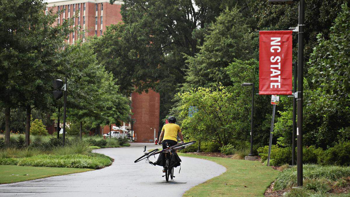 North Carolina State University in Raleigh is the largest college in the Carolinas. It received nearly 40,000 first-year applications for its Class of 2027.