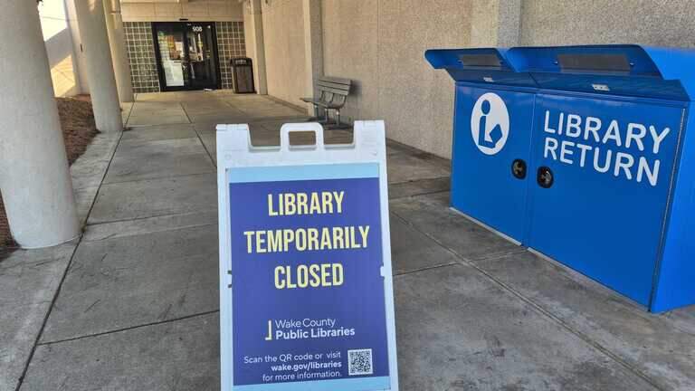 A Garner library closed for construction. Librarians say sickening fumes the real reason.