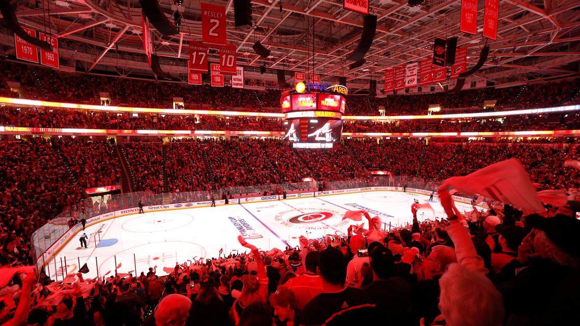 ‘It has done so much for this city.’ PNC Arena, home to hockey and basketball, turns 20.