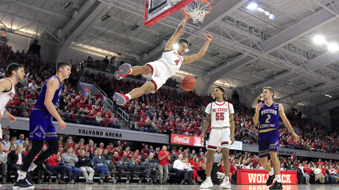 Nostalgia tour a hit. NC State slams Western Carolina in return to Reynolds Coliseum