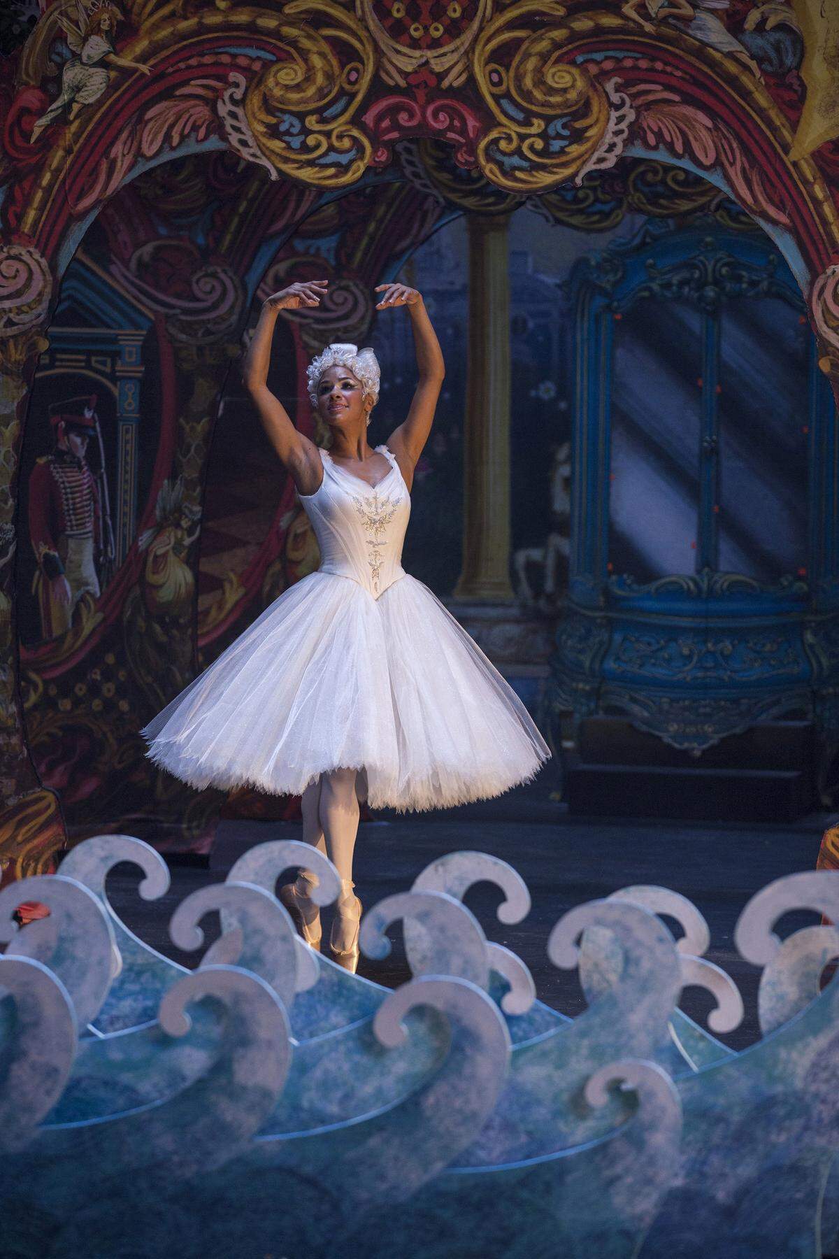 Misty Copeland performed as the Ballerina Princess in Disney’s “The Nutcracker and the Four Realms,” a film released in 2018.