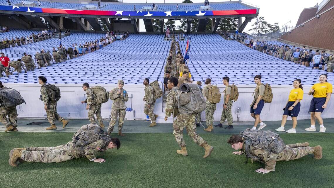 On 25th anniversary of 9/11, UNC honors first responders at annual stair climb