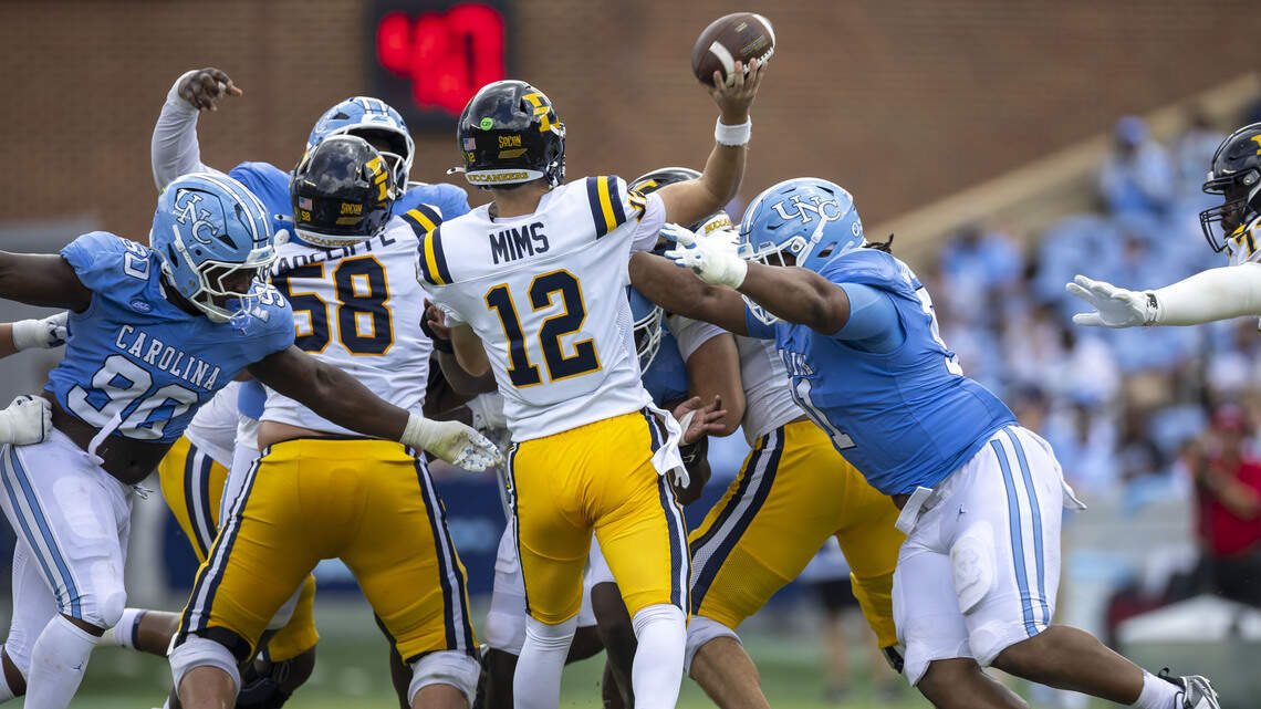 Clemson’s O-line has struggled, while UNC’s front four has been solid. What gives?