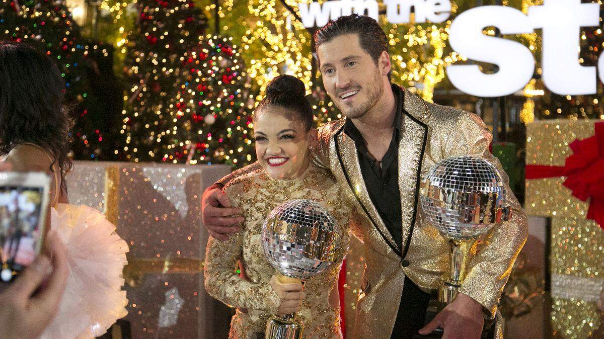 Jive on as top toe-tapping TV show “Dancing With the Stars” makes a stop at DPAC with your fave dancers, including Val Chmerkovskiy, right, who won a season of the competition with gymnast Laurie Hernandez.