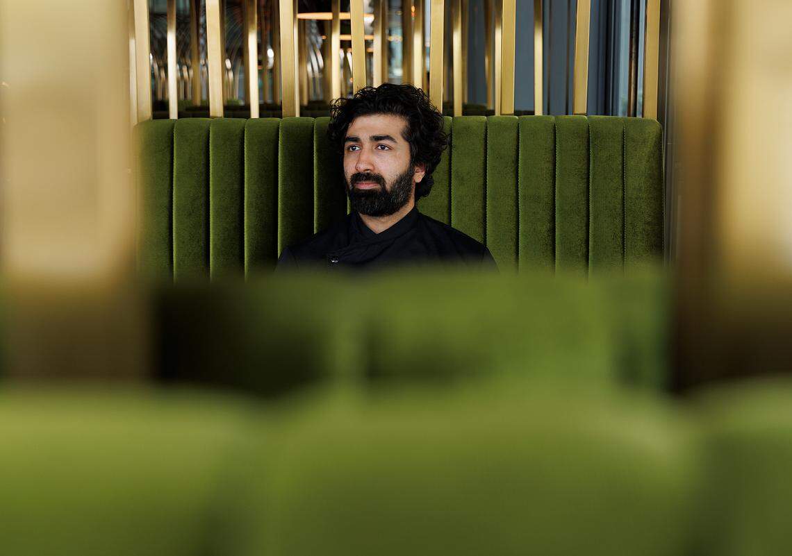 Bhavin Chhatwani, executive chef at Tamasha Modern Indian, is photographed at the Raleigh, N.C. restaurant on Wednesday, May 8, 2024.