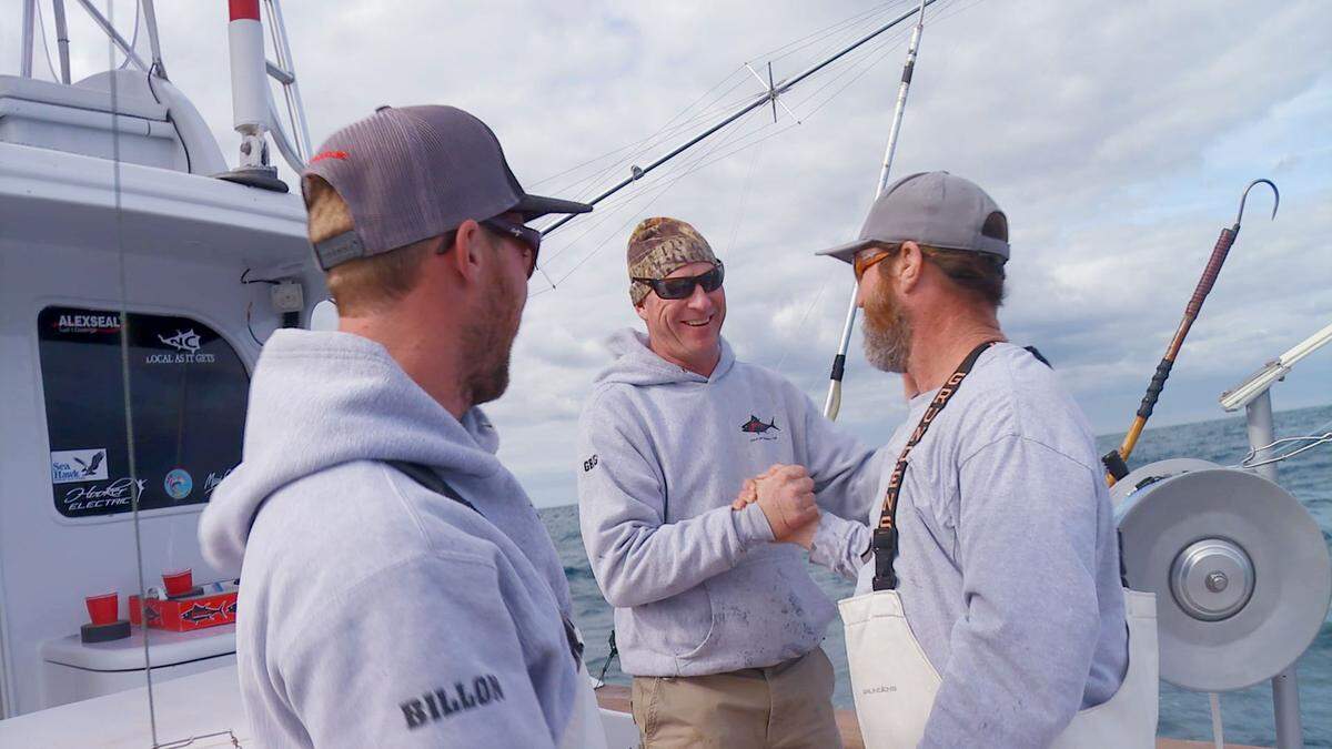 Four-time “Wicked Tuna: Outer Banks” champ Captain Greg Mayer of the Fishing Frenzy boat, based out of Kill Devil Hills, NC.