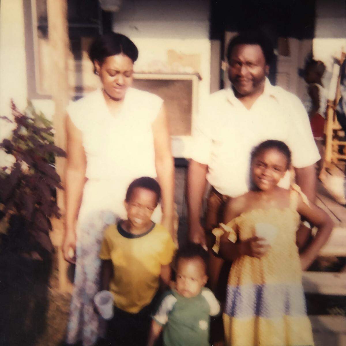 The Holt family in an undated file photo.