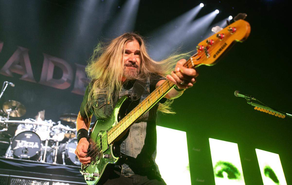 Megadeath shreds Raleigh, N.C.’s Coastal Credit Union Music Park at Walnut Creek, Wednesday night, Sept. 7, 2022.