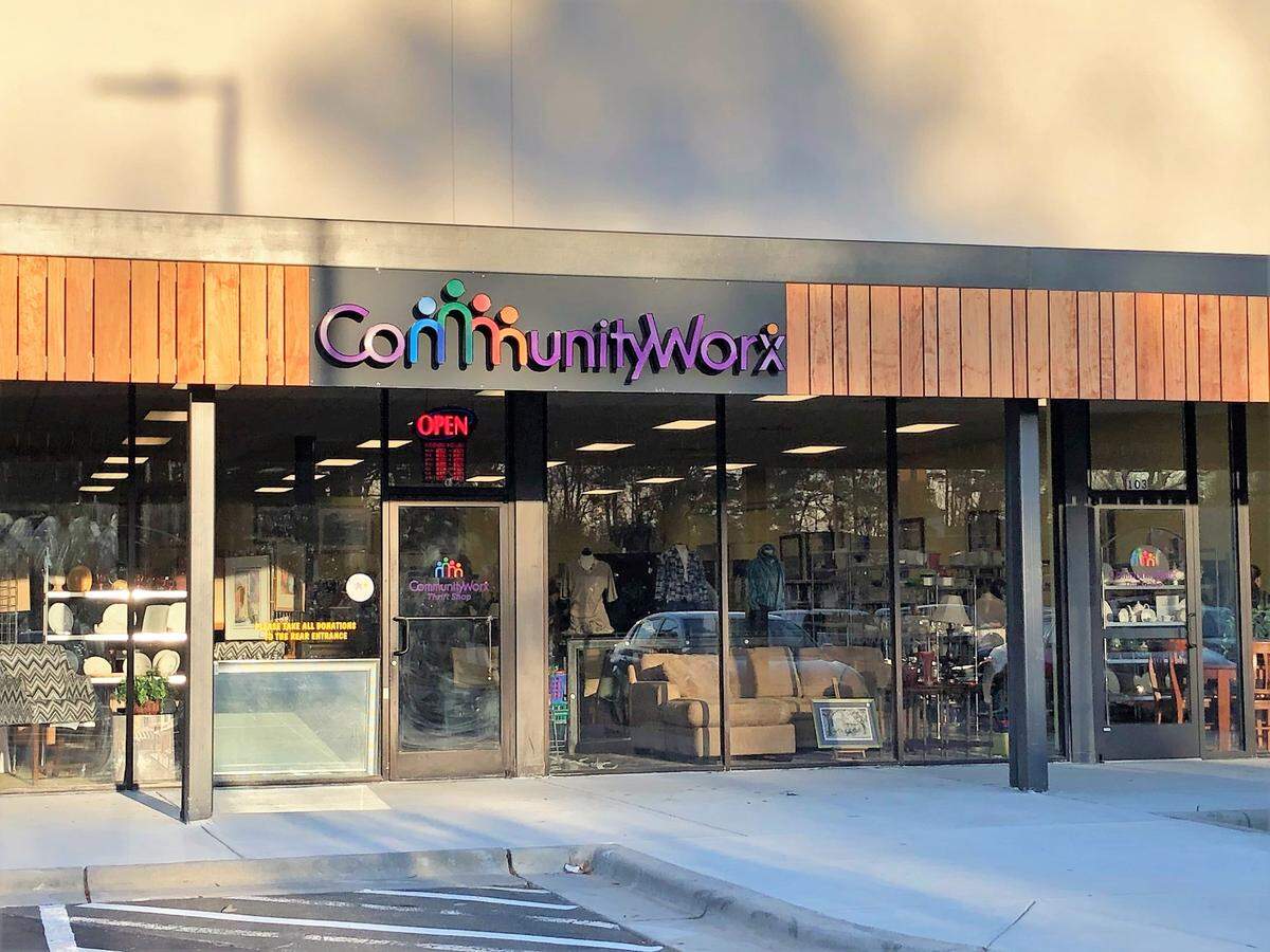 The PTA Thrift Store opened in Village Plaza shopping center in 1981. In December 2020, the renamed CommunityWorx will close its doors.