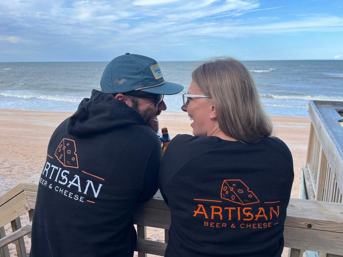 Brian and Chelsea Jenzer are opening a new eatery in Rolesville’s Cobblestone Village. Artisan Beer & Cheese will offer beer, wine, cheese, meats and other charcuterie favorites.