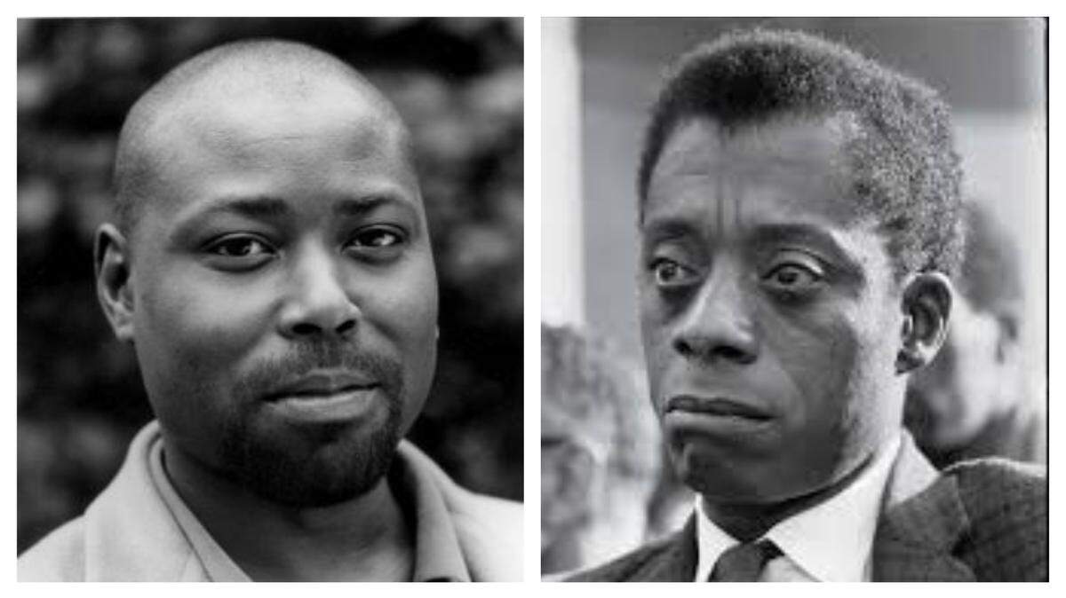 Randall Kenan, left, was the editor of “The Cross of Redemption, Uncollected Writings by James Baldwin” ( (Pantheon).