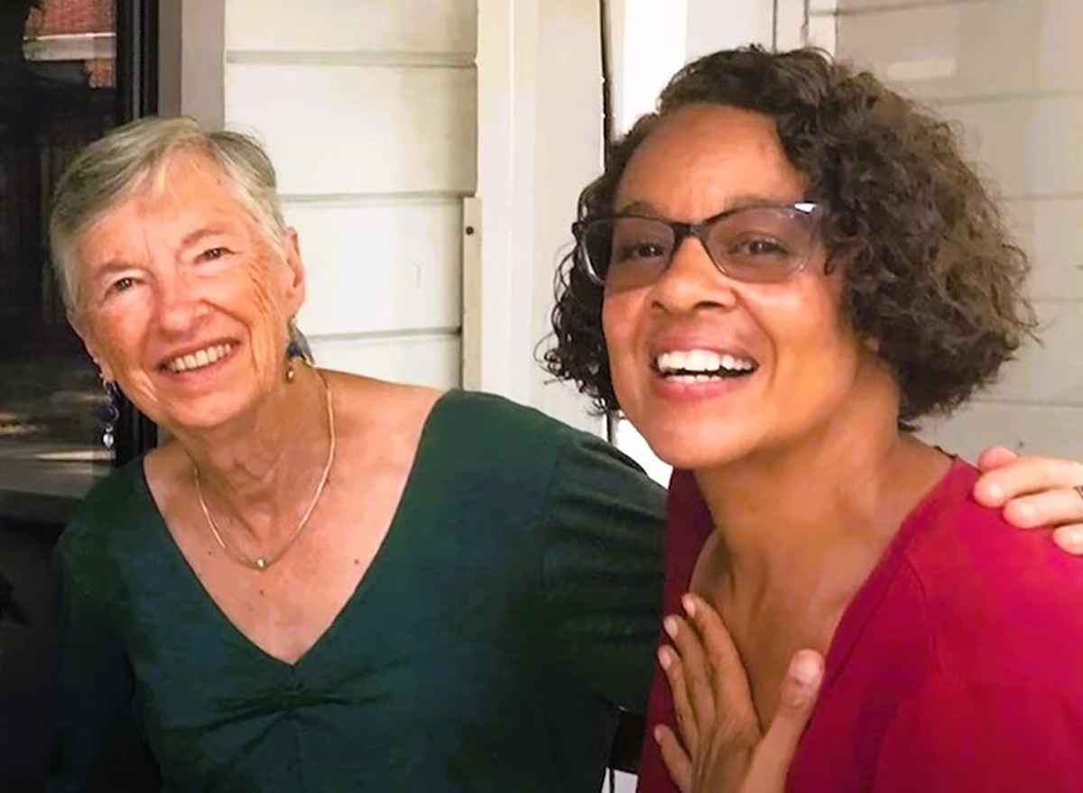 Marcia Herman-Giddens (left) and her cousin PJ MacAlpine (right). The two found each other through MacAlpine’s son, Christopher, during the beginning of Herman-Giddens’ book writing journey. Photo courtesy of Marcia Herman-Giddens.