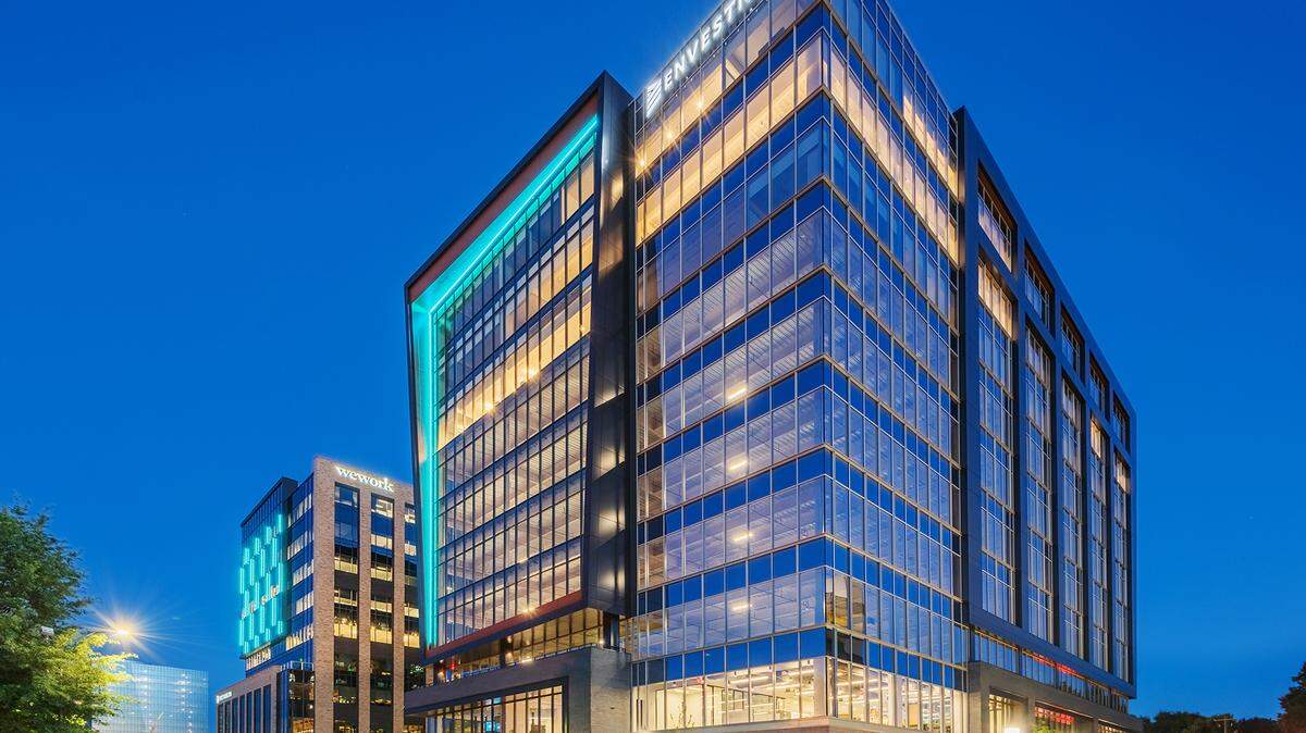 The Bloc 83 building in downtown Raleigh.