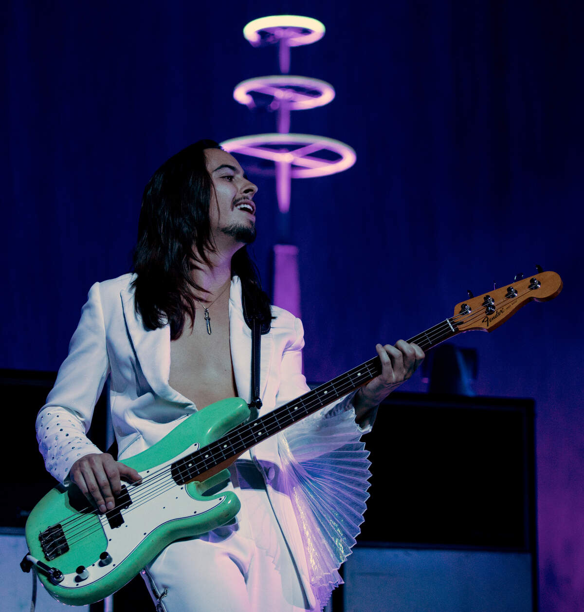Greta Van Fleet in concert at Raleigh, N.C.’s PNC Arena with Houndmouth, Monday night, March 13, 2023.