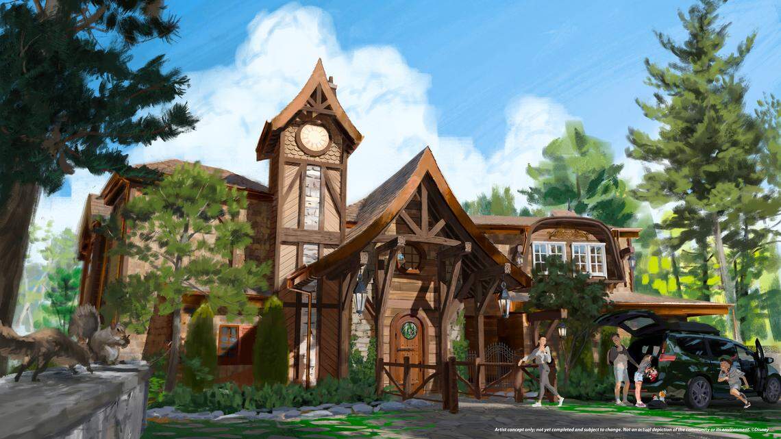 What living in a Disney-themed village could feel like as company comes to NC