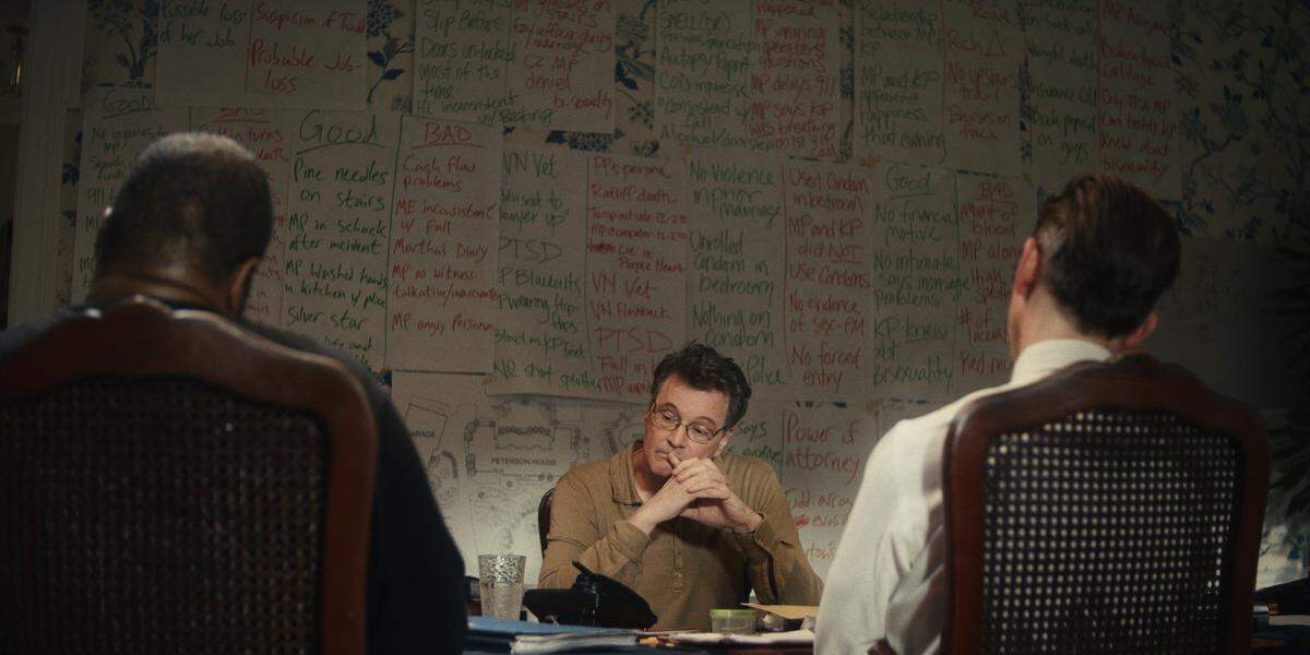 Colin Firth as Michael Peterson in the HBO Max limited series “The Staircase.”