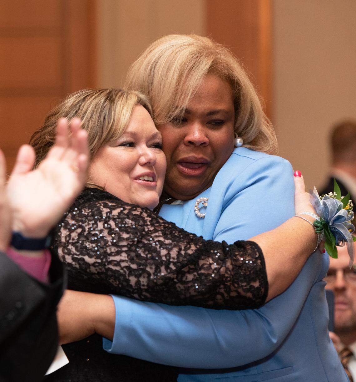 Kimberly Jones was named NC Teacher of the Year at an awards ceremony in Cary on Friday, April 14, 2023.