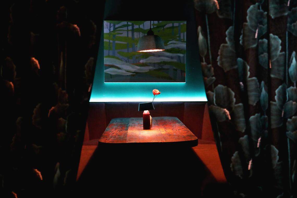 The Kingfisher’s vibe gives drinkers a dark and intimate space using lighting to create distinct areas within the space.