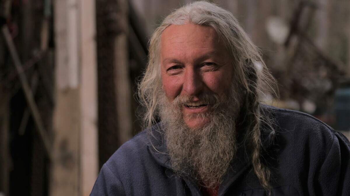 Eustace Conway of Turtle Island in North Carolina’s Blue Ridge Mountains is one of the stars of the HISTORY Channel series “Mountain Men.” Season 10 premieres on June 3, 2021.