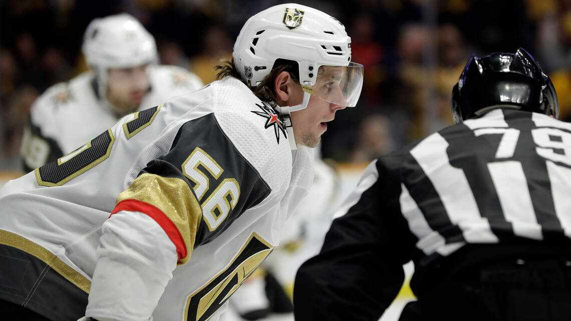 Canes obtain Finnish center Erik Haula in trade with Golden Knights