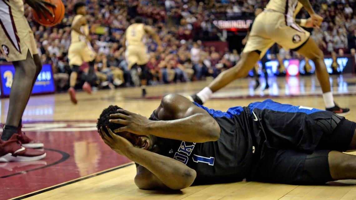 No. 1 Duke can survive without Zion Williamson. Good to know, just in case.