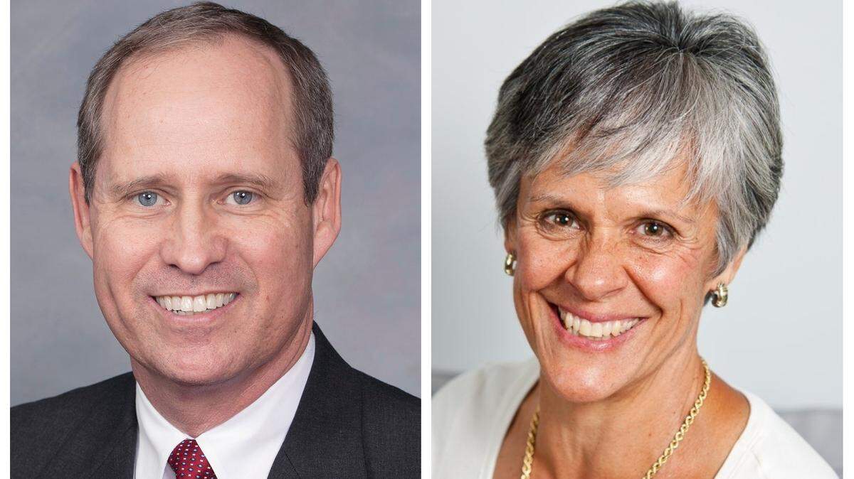 Medical doctors Greg Murphy, left, and Joan Perry were headed toward a runoff in the Republican primary for U.S. House in Eastern North Carolina’s 3rd Congressional District.