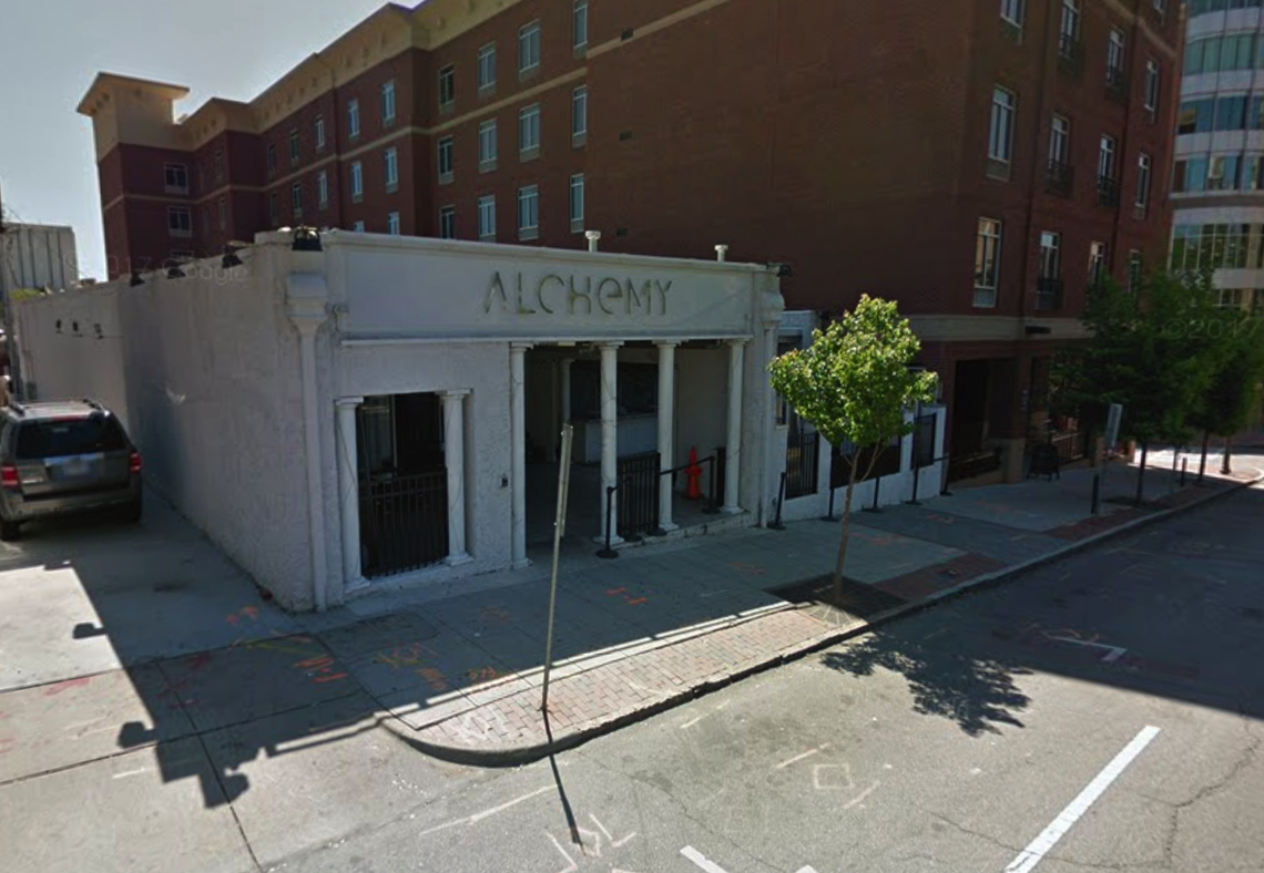 Alchemy is a popular nightclub in the Glenwood South neighborhood of Raleigh.