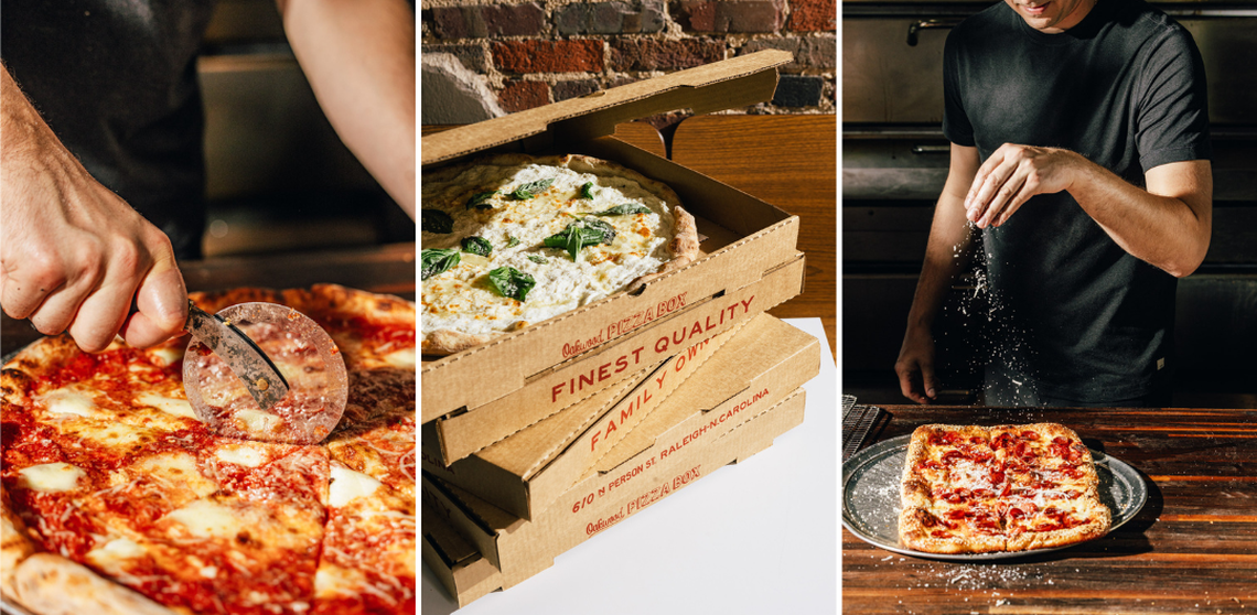 Oakwood Pizza Box will open its carryout sister spot Capital Pizza Box Aug. 6 in Raleigh.