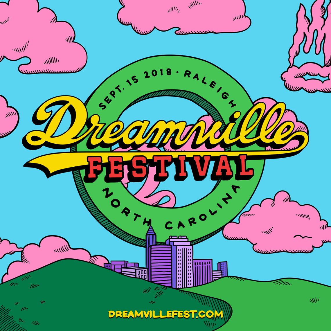 Grammy Award-nominated emcee J. Cole, in partnership with Dreamville Records and ScoreMore Shows, is hosting Dreamville Festival, a new one-day music festival, Sept.  15, 2018, at Dorothea Dix Park in Raleigh, NC.