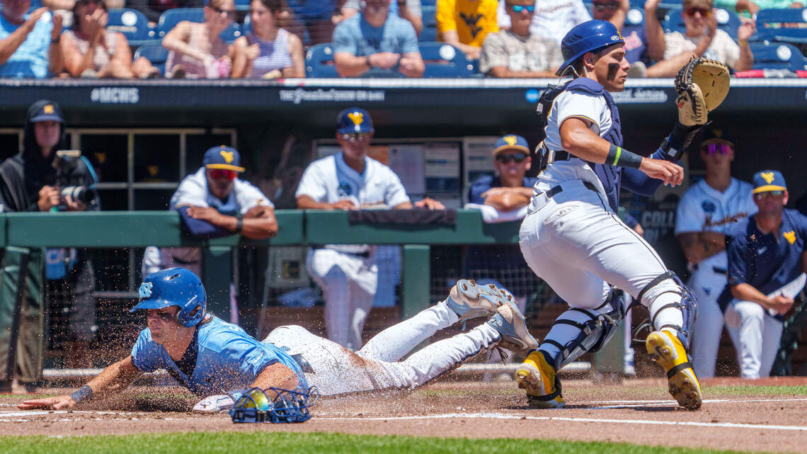 UNC baseball routs West Virginia; Men’s College World Series title series up next