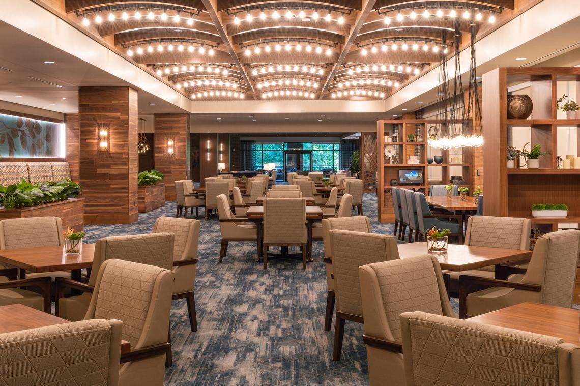 The Cardinal at North Hills’ restaurant in the East Tower.