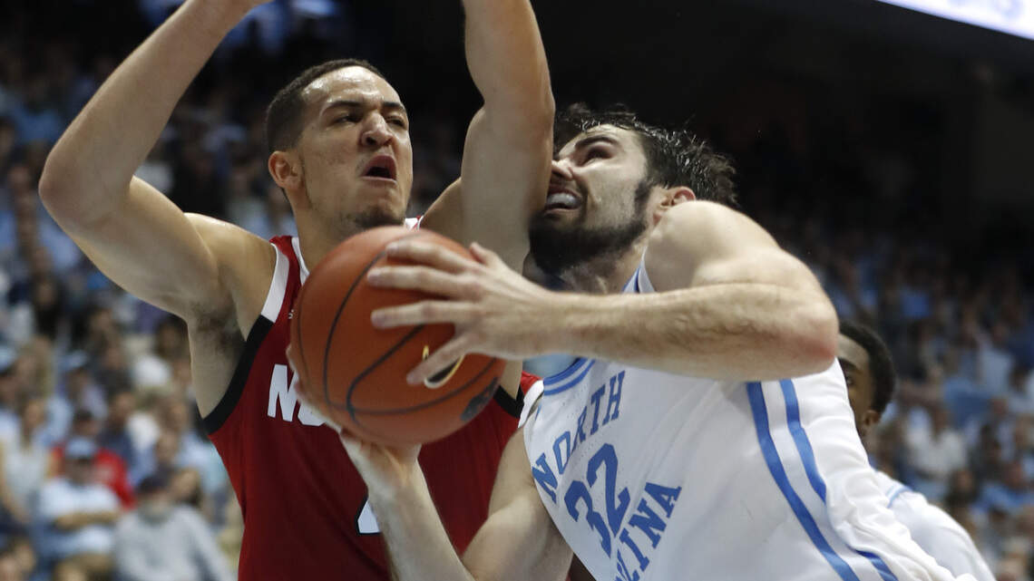 NC State had nothing to say to Luke Maye, and no answer for him either