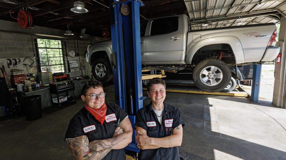 They were sick of the ‘boys club’ of auto shops. So they bought their own garage.