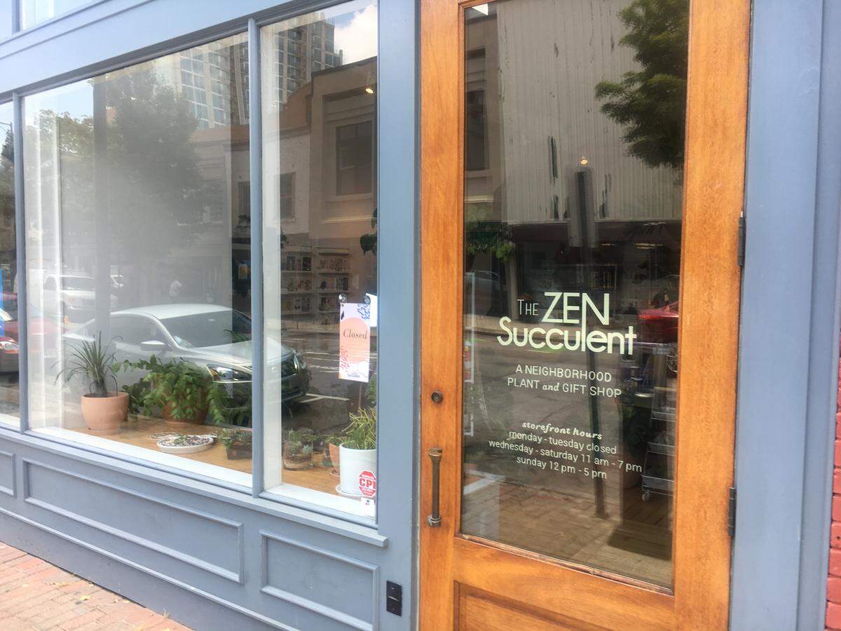 ZEN Succulent is open on South Wilmington Street
