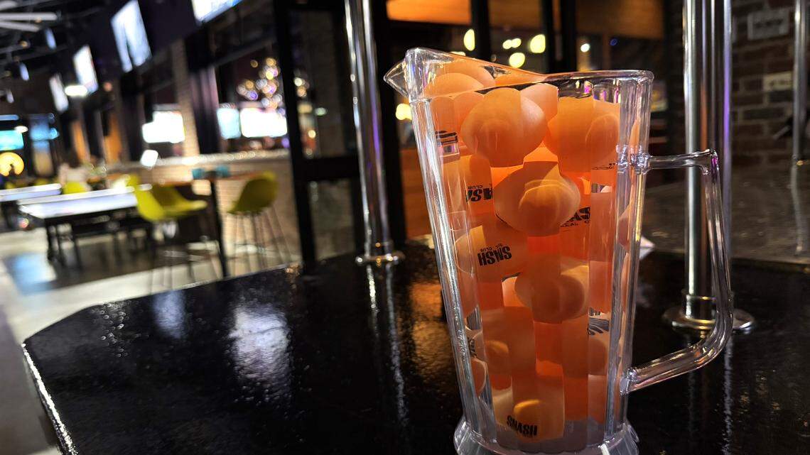 Smash Social Club, a new ping pong and games bar on Glenwood South, opened this week in a former Carolina Ale House.