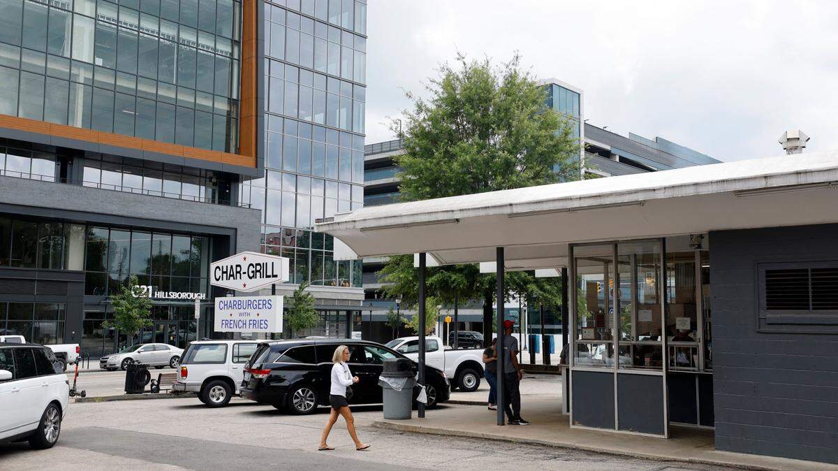 The Char-Grill at 618 Hillsborough St. in Raleigh, N.C., photographed Wednesday, June 29, 2022.