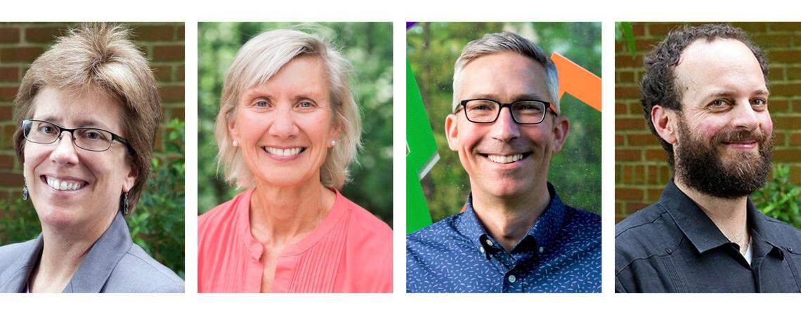 Carrboro voters re-elected Mayor Lydia Lavelle to another term on Nov. 5, 2019. Voters also chose challenger Susan Romaine and incumbents Damon Seils and Sammy Slade to fill three seats on the Board of Aldermen.