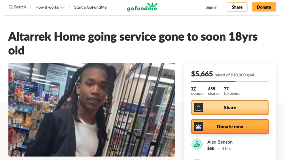 Al-Tarrek Bell was killed in a shooting last week in New Jersey while protecting a relative.