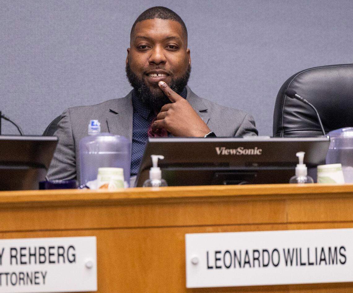 Durham City Council Member Leonardo Williams.