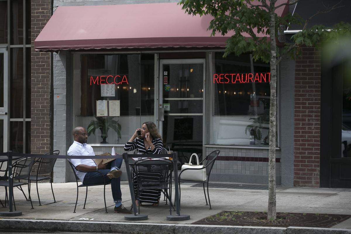 The Mecca Restaurant, photographed on Tuesday, May 29, 2018 on E. Martin Street, has been sold by the Dombalis family to Empire Eats. 